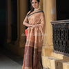 Muga Cotton All Body Buti With Ganga Yamuna Border Jamdani Saree