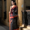 Black Silk Sequence Traditional Handloom Saree