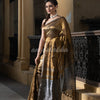 Gold Tissue Silver Zari Pallu Handwoven Saree