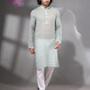 Green Cotton Men's Punjabi