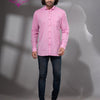 Blush Pink Cotton Men's Shirt