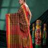Multicolor Cotton Handloom Saree