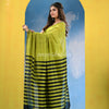 Lemon Cotton Handloom Saree