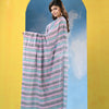 Multicolour Cotton Check Handloom Saree