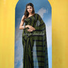Black Cotton Handloom Saree