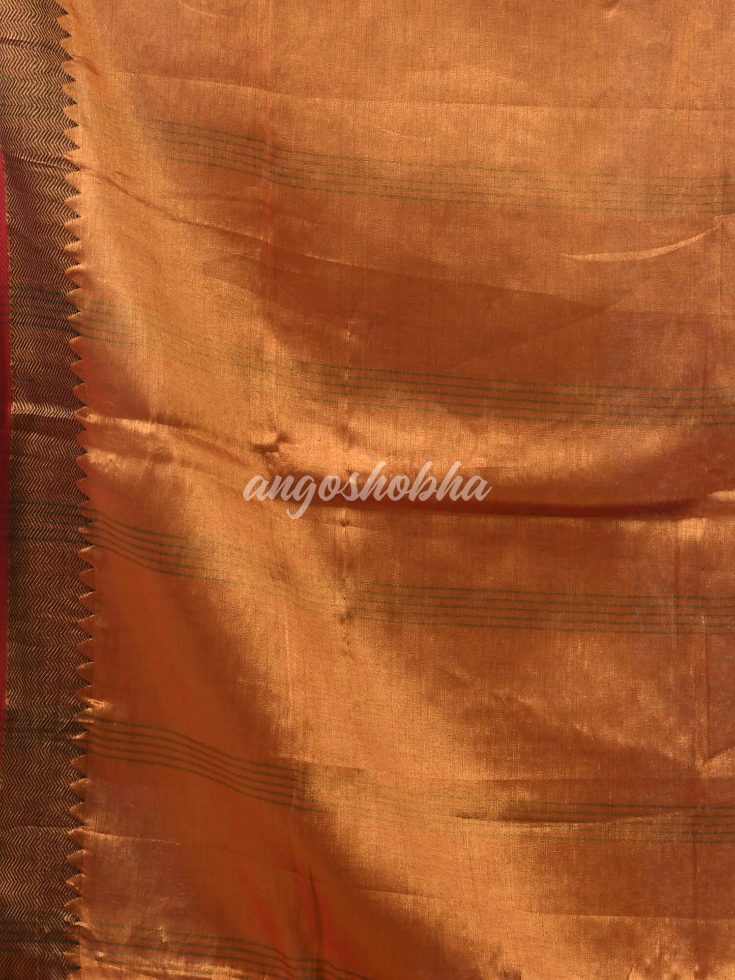 pure Blush Pink Zari Cotton Handloom Tissue Saree