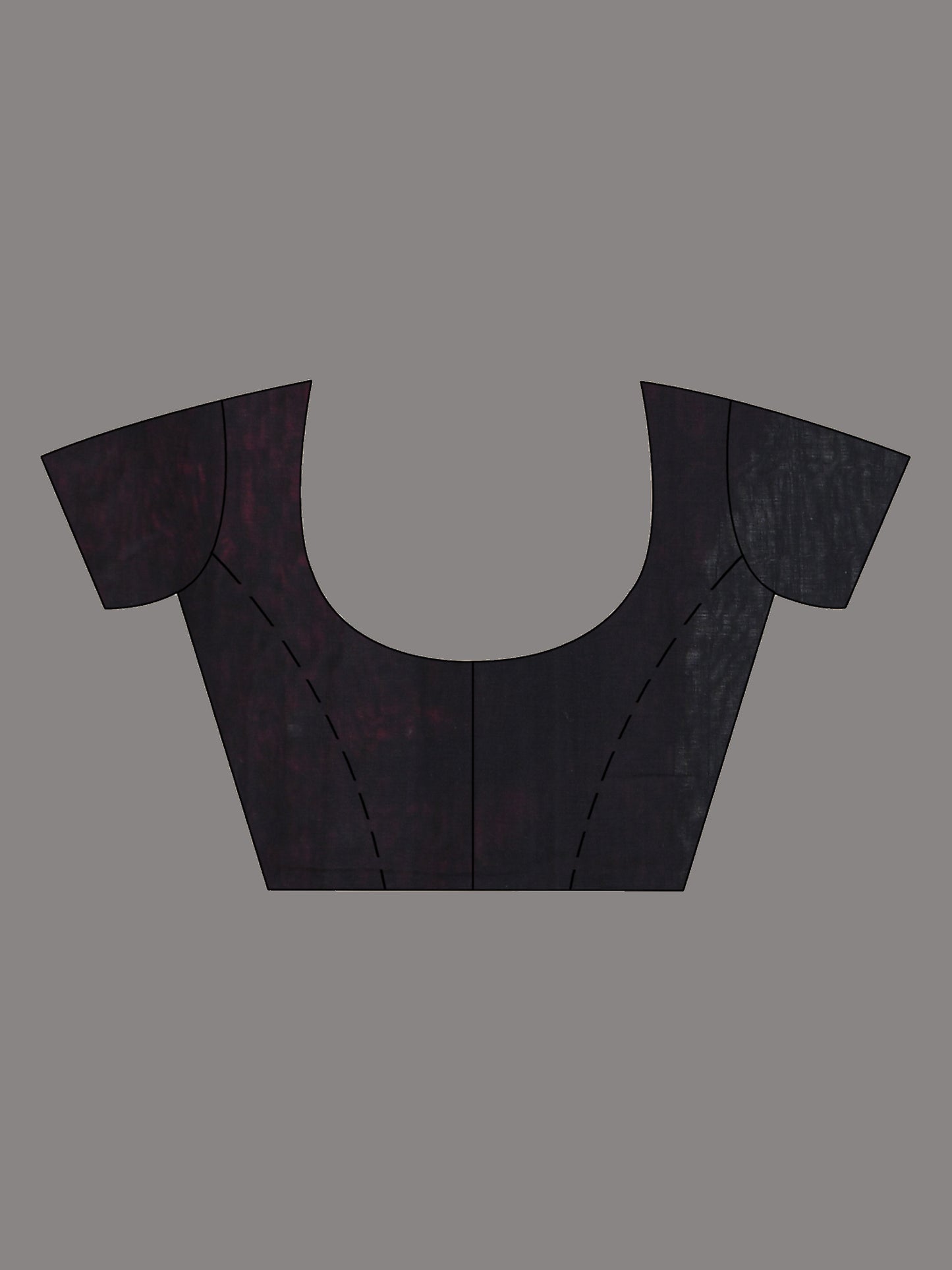 Black Handloom Cotton Saree