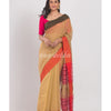 Beige Handloom Saree angoshobha