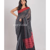 Grey Handwoven Cotton Silk Saree angoshobha