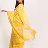 Lemon Matka Silk Handloom Traditional Jamdani Saree angoshobha