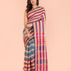 Multicolor Handwoven Cotton Saree angoshobha