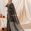 Traditional Multicolour Handloom Linen Saree angoshobha