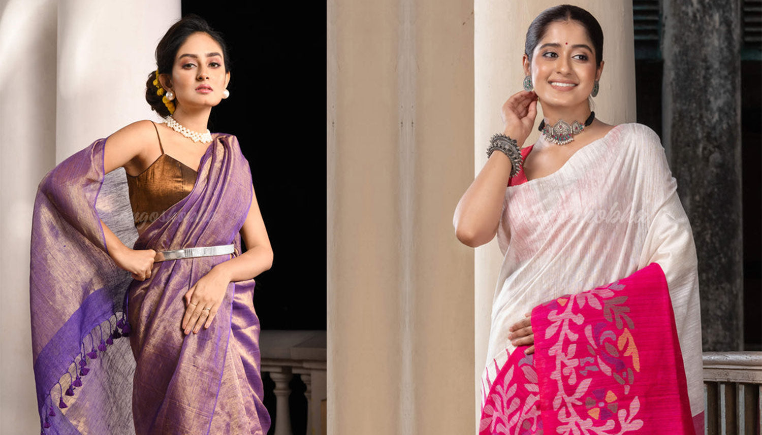 How to Wear a Bengali Saree: Embrace Tradition with Angoshobha’s Stunning Collection