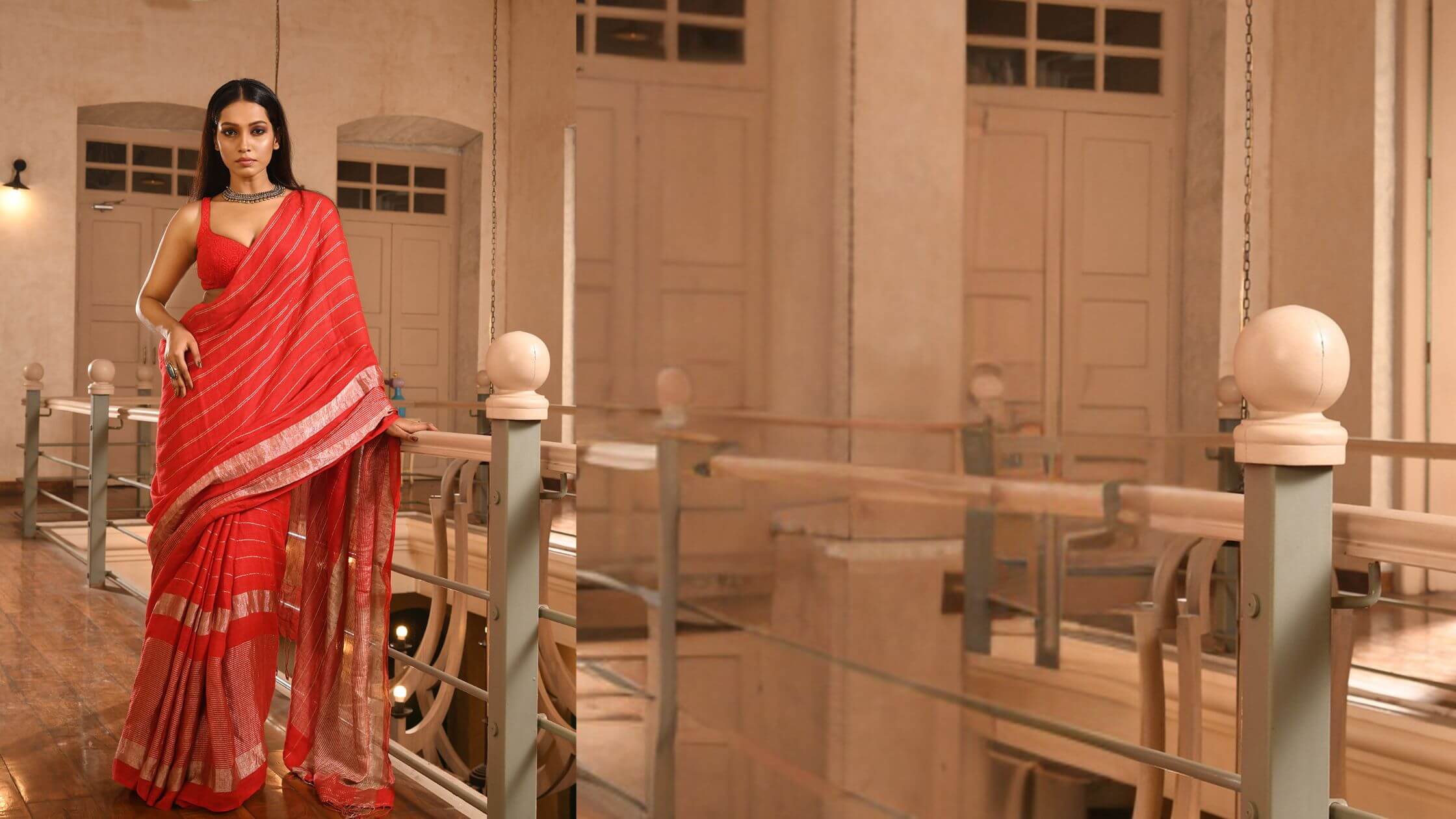 Embrace Elegance and Comfort with Linen Cotton Sarees: A Modern Woman’s Must-Have