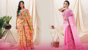What is a Pure Jamdani Saree? | Angoshobha’s Elegant Weaves