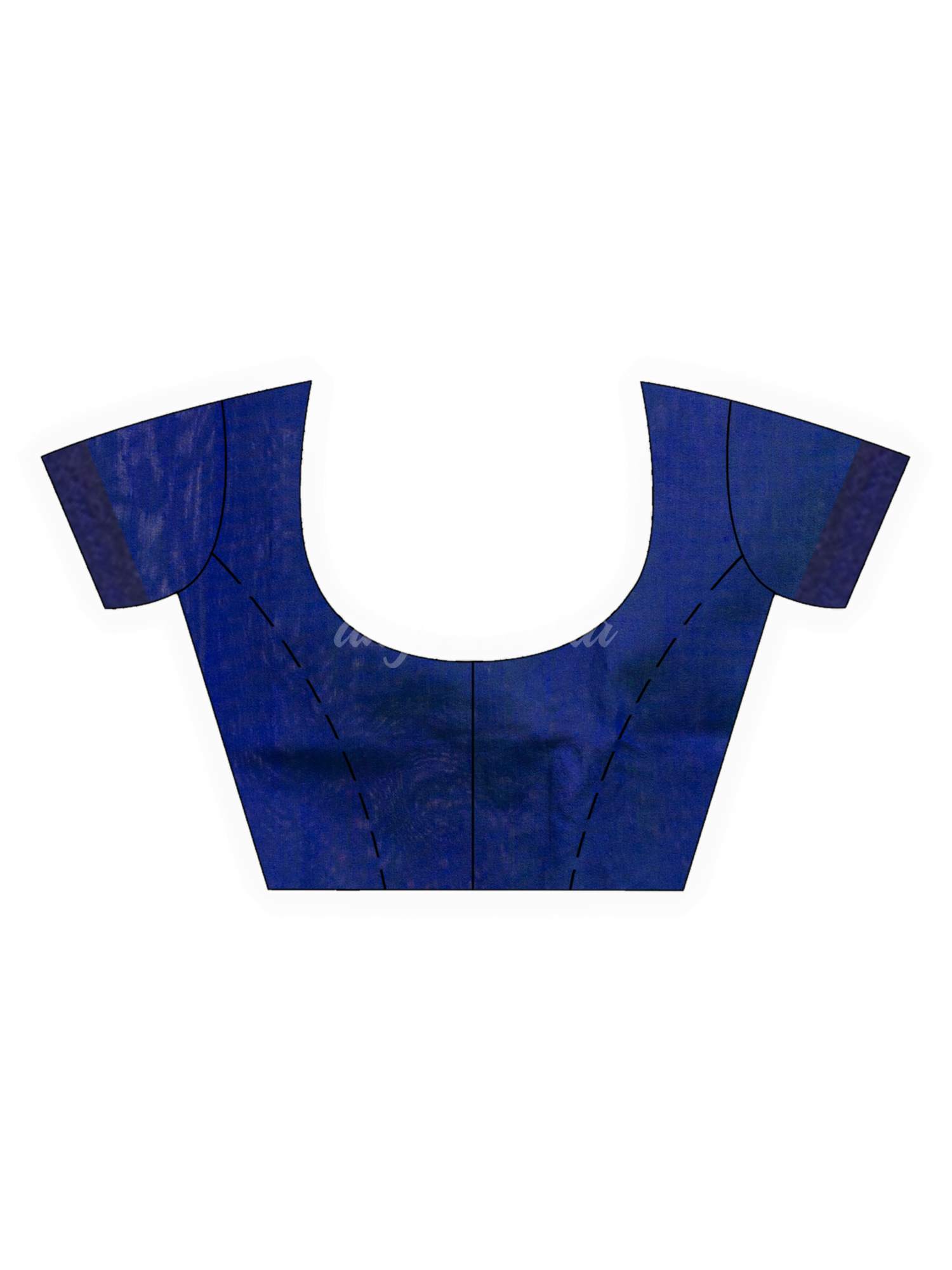 Green Cotton Blend Handloom  Saree