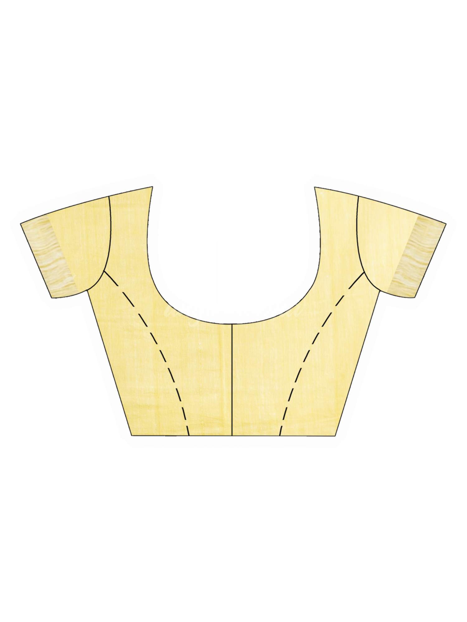 Yellow Red Handwoven Cotton Jamdani handloom Saree