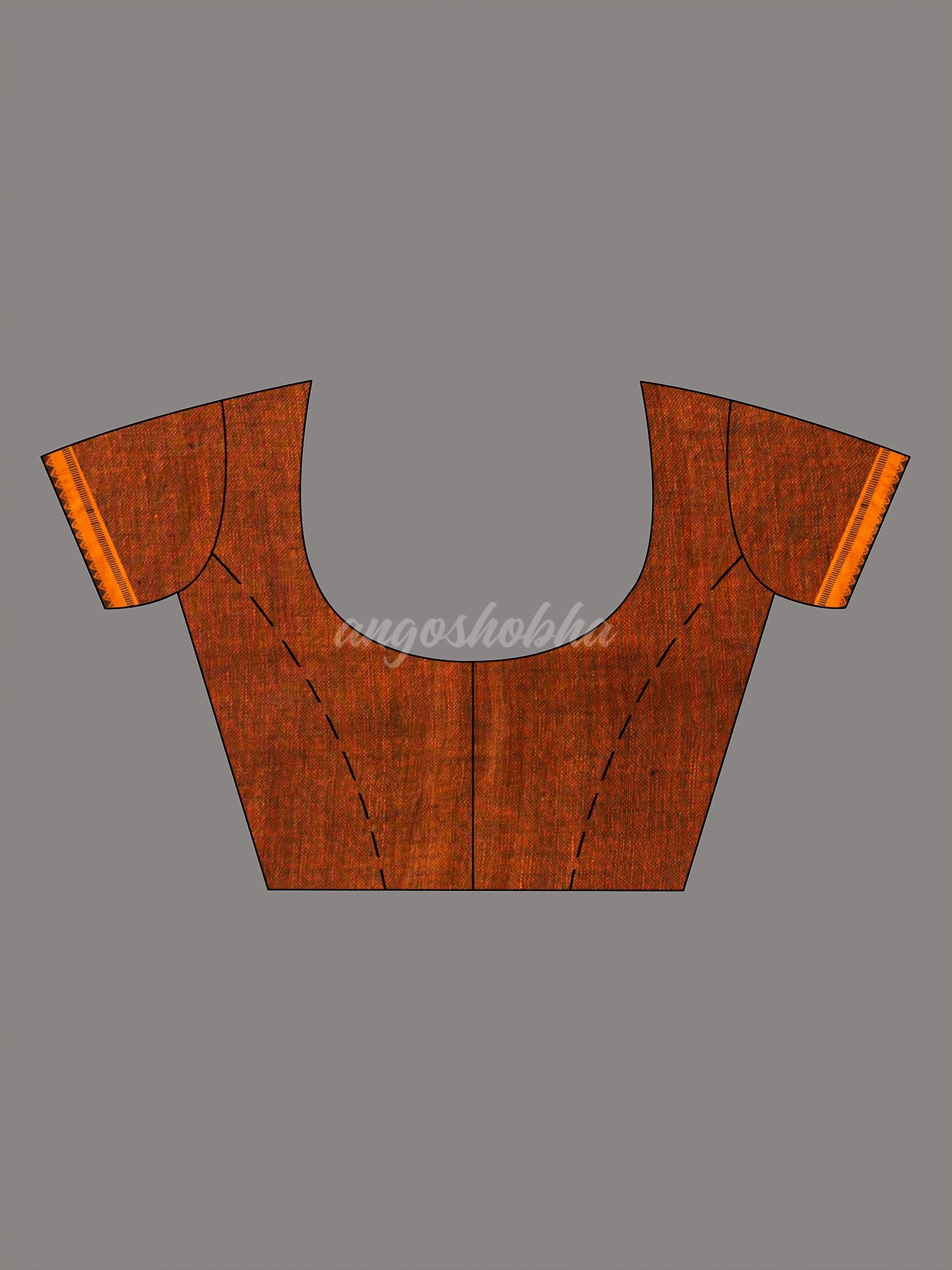 Purple with multi colour pallu in jacquard design Handwoven linen Saree