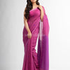 Magenta resham cotton kota check all over Buti jacquqrd Pallu handwoven saree
