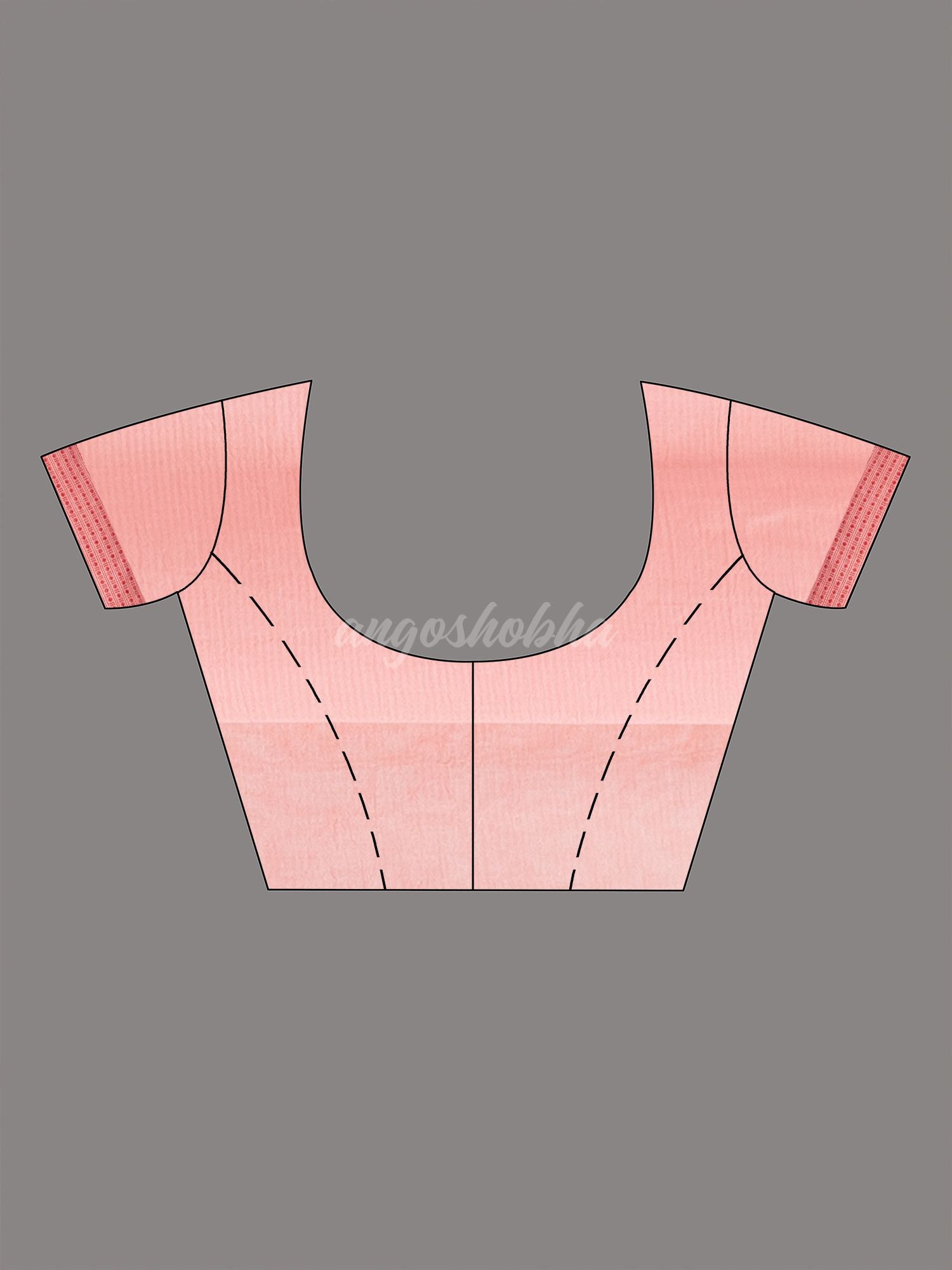 Pink salt resham cotton kota check all over Buti jacquqrd Pallu handwoven saree