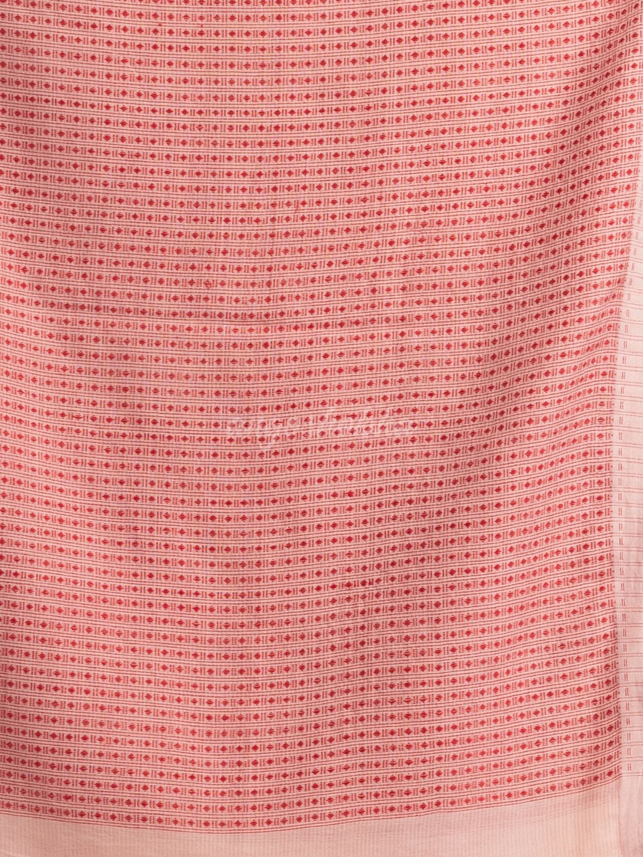 Crystal pink resham cotton kota check all over Buti jacquqrd Pallu handwoven saree