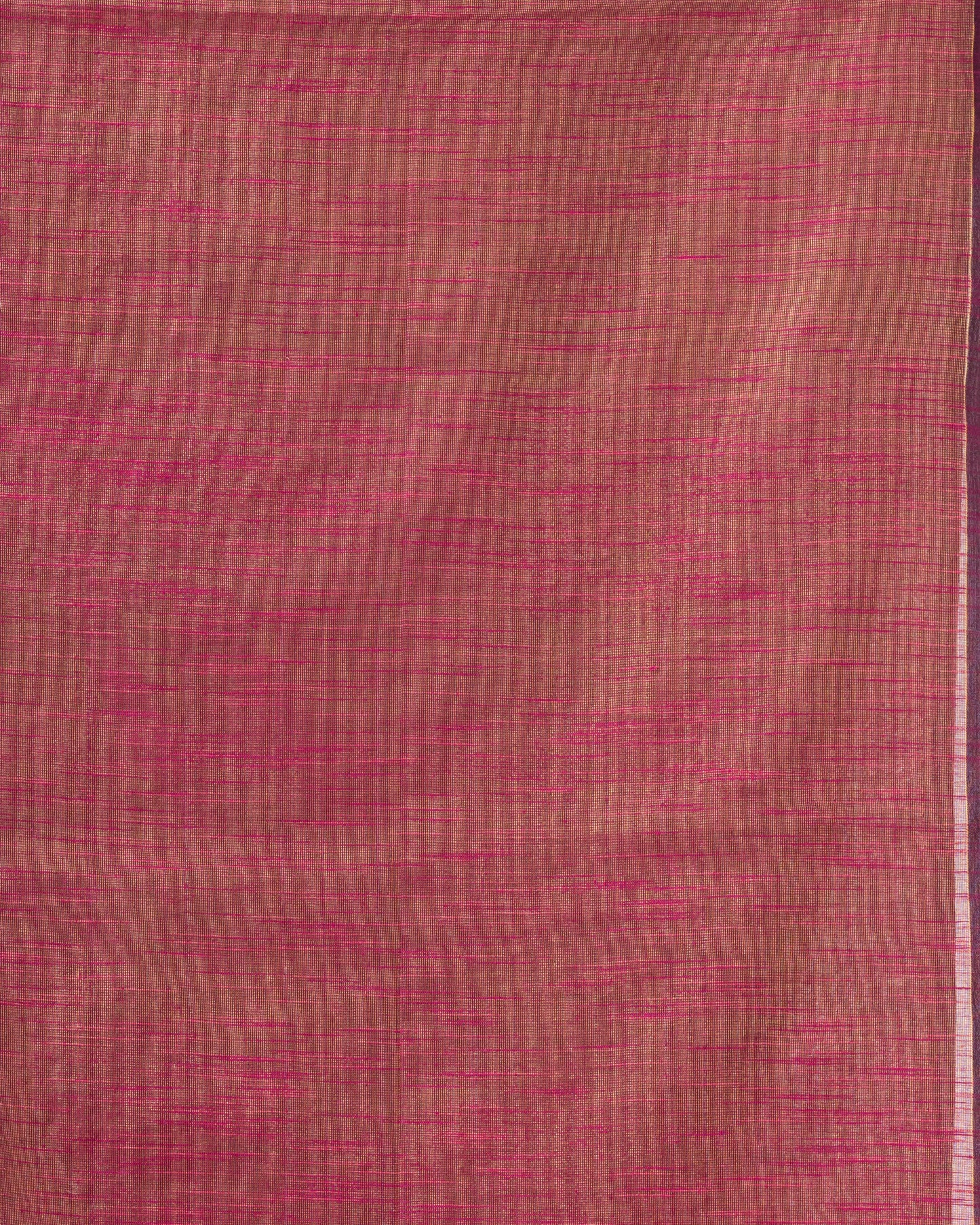 Cotton Silk Pink Handloom Tissue Saree