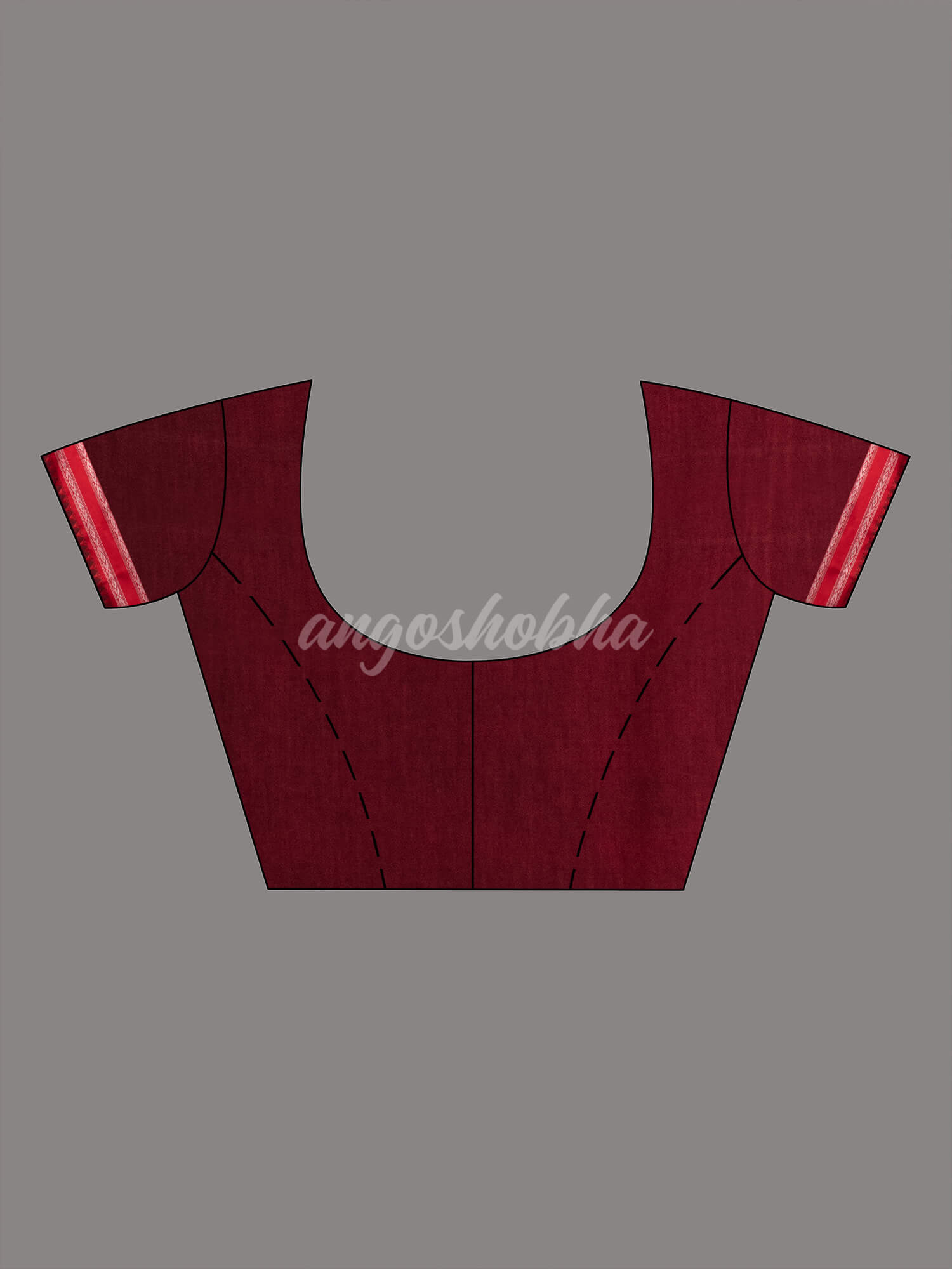 Black Cotton Solid Body Jacquard Border With Pallu Stripe Handloom Saree