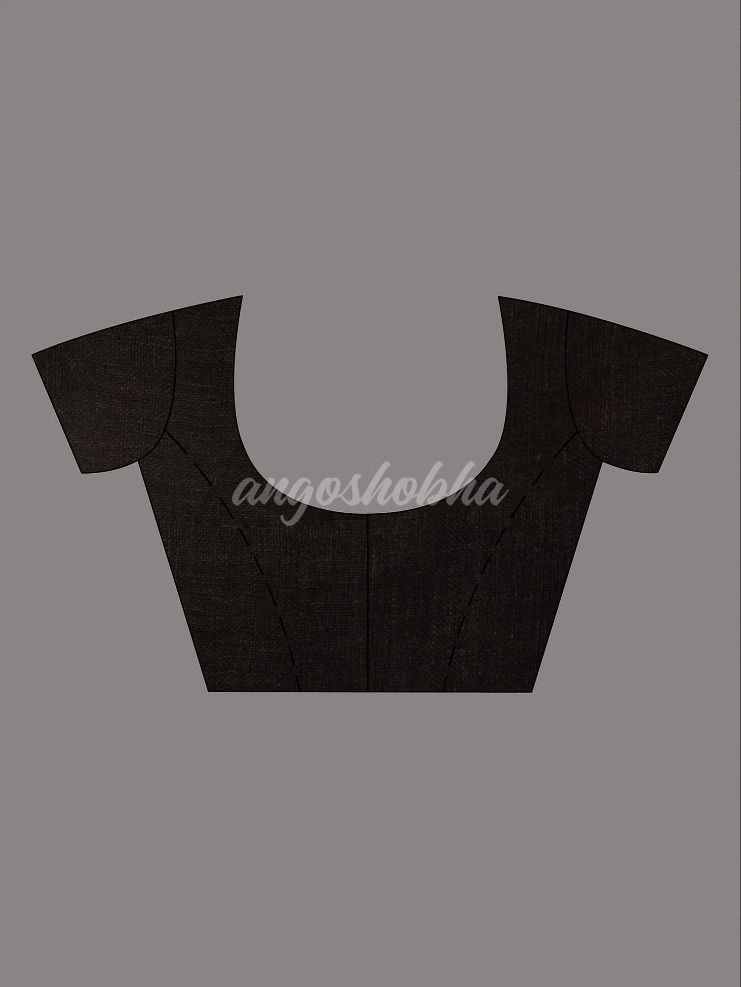 Black Linen Red Deck Of Cards Design Handwoven Saree