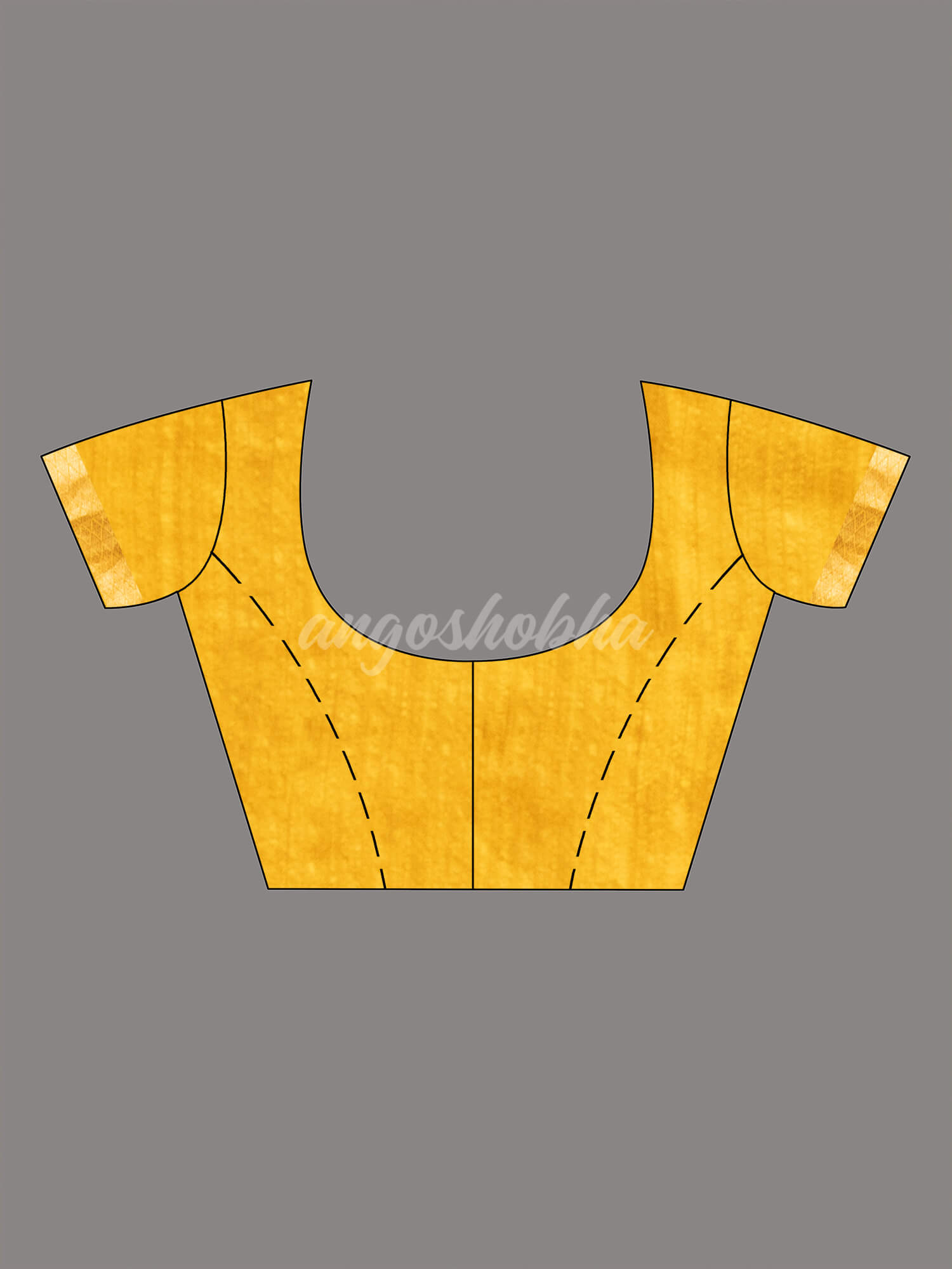 Yellow Silk Matka Handwoven Jamdani Saree