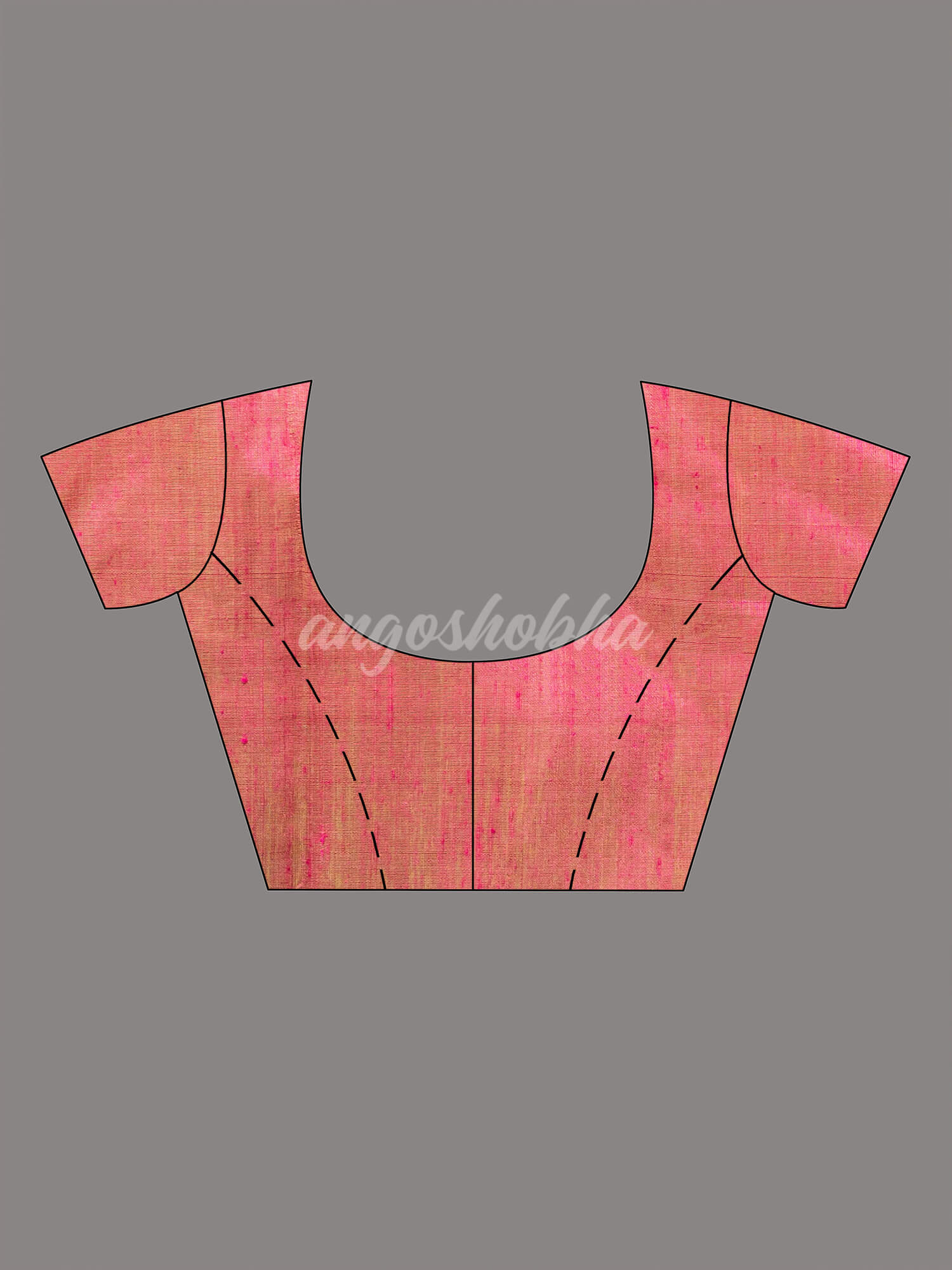 Green Silk Matka Pink Mahapar Border With Pallu Jacquard Saree