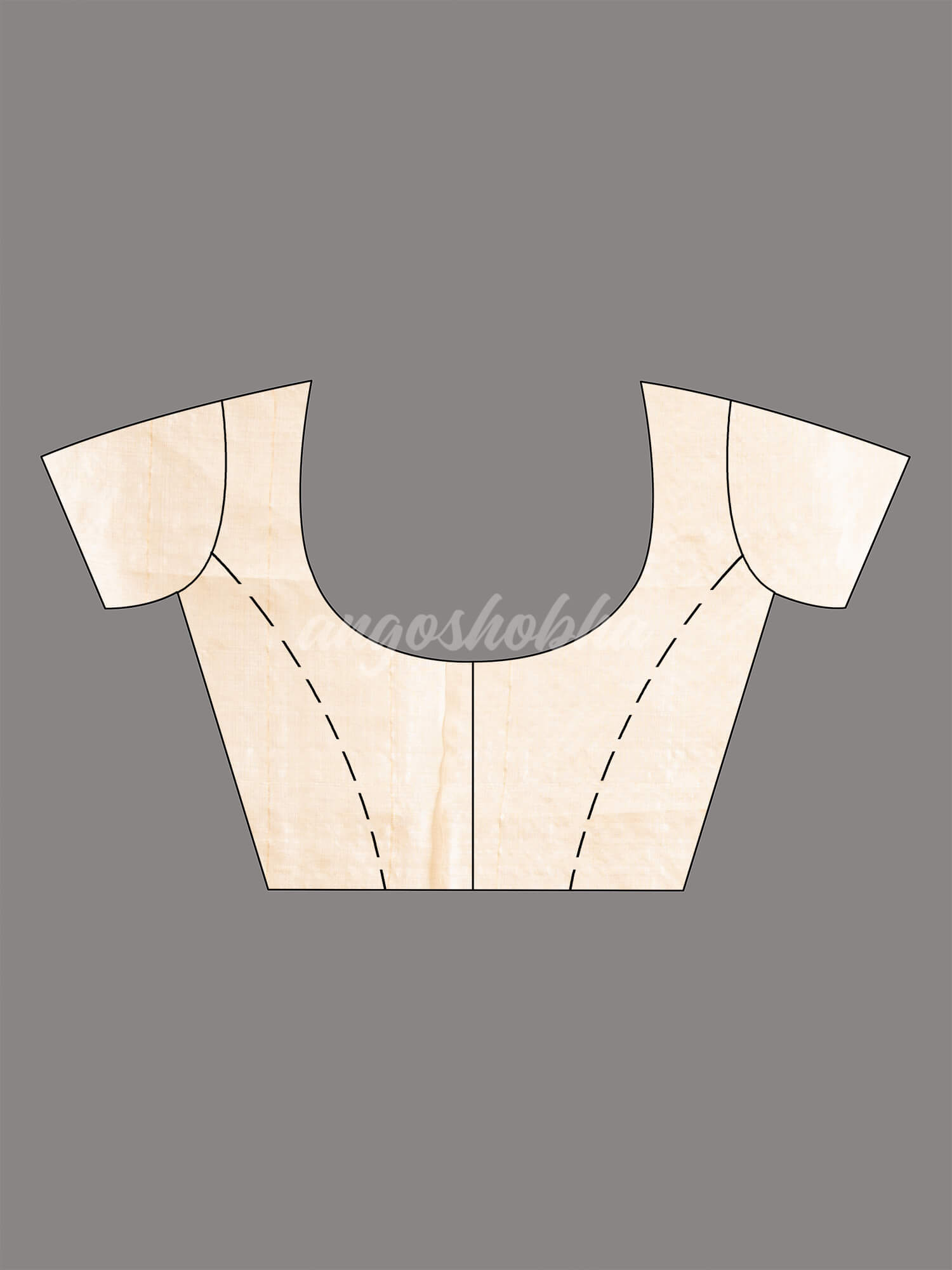 White Tussar Silk All Body Red Handwoven Buti Jamdani Saree