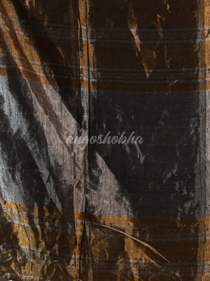 Gold Tissue Silver Zari Pallu Handwoven Saree