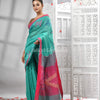 Firoza Cotton Blend All Body Motive With Rani Pallu Handloom Saree