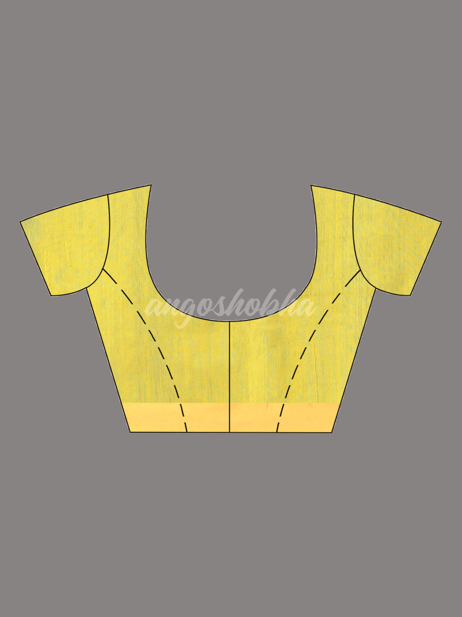 Sky Blue Cotton Blend All Body Motive With Yellow Pallu Handloom Saree