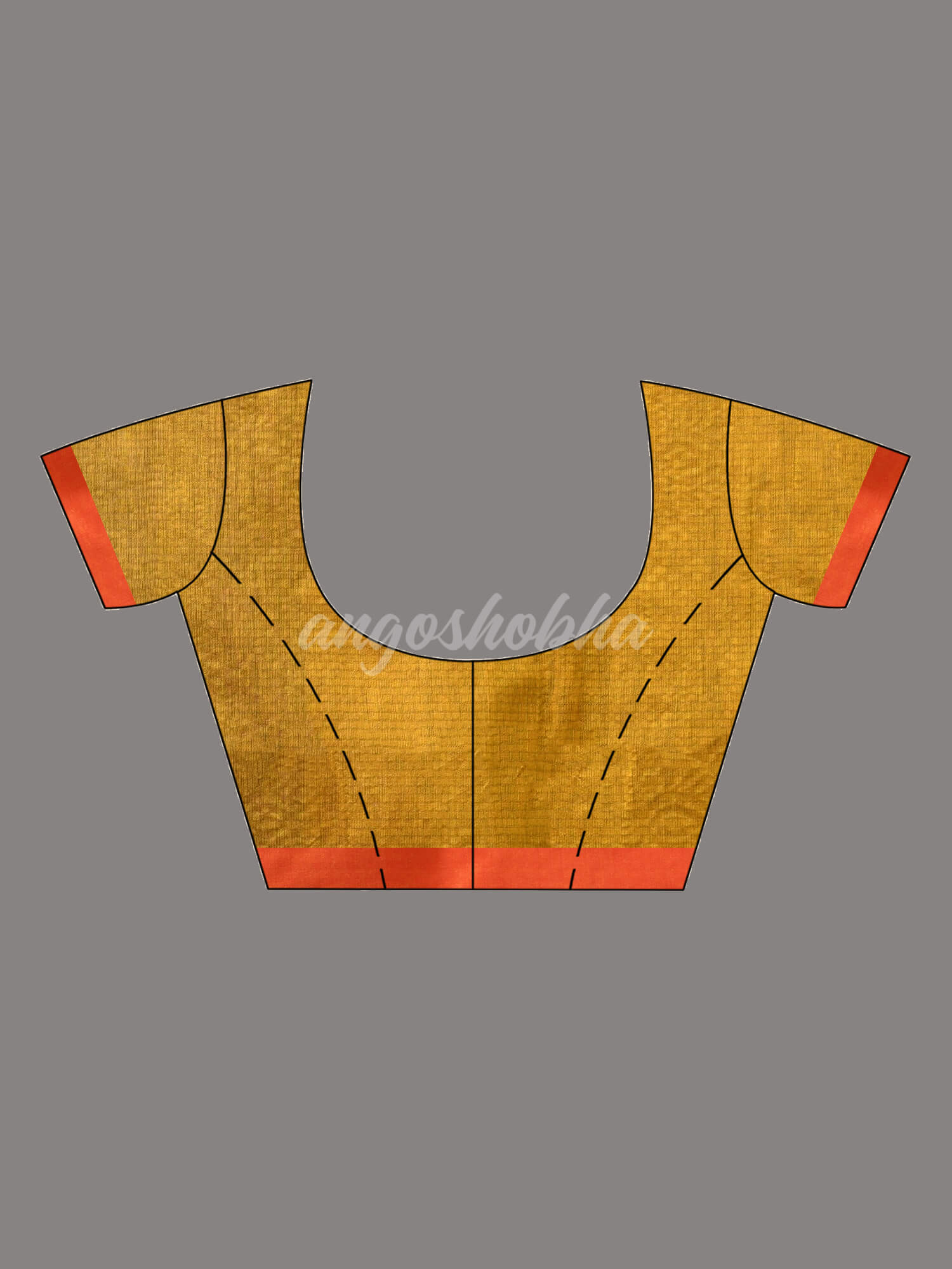 Black Cotton Blend All Body Motive With Yellow Pallu Handloom Saree