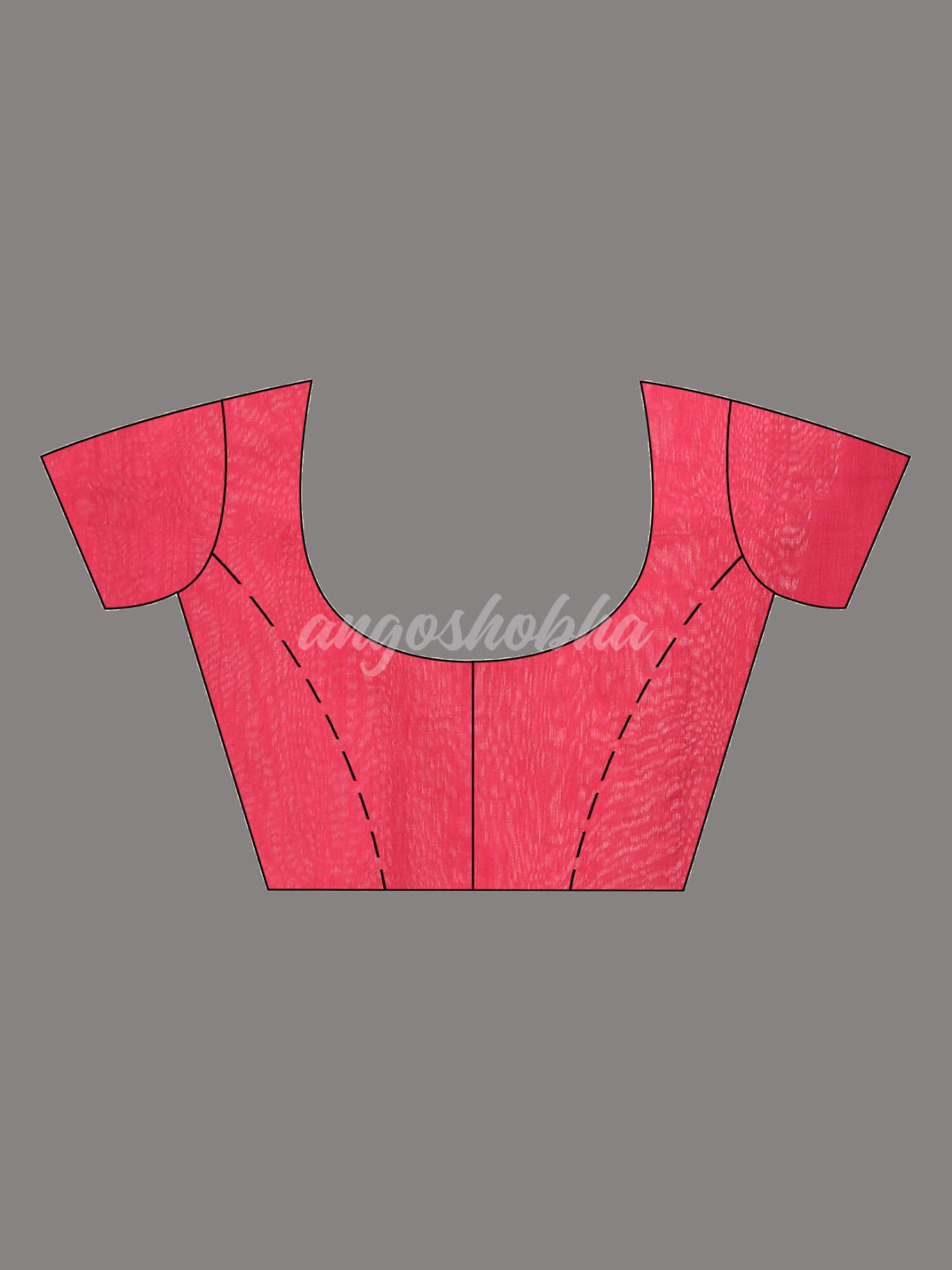 Rani Cotton Blend All Body Motive Design Pallu Handloom Saree