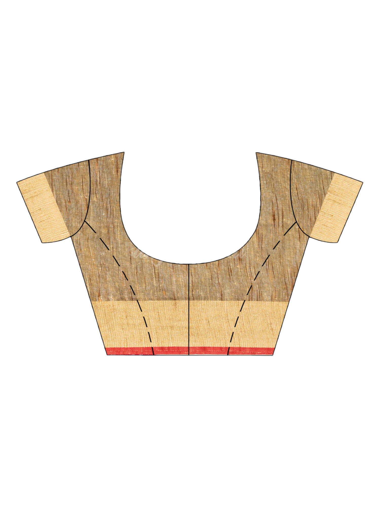 Lime green silk blend linen with  solid border jamdani saree