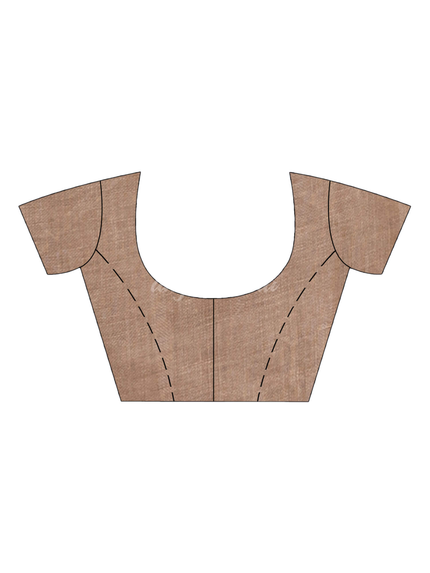 Dark muga linen handloom saree