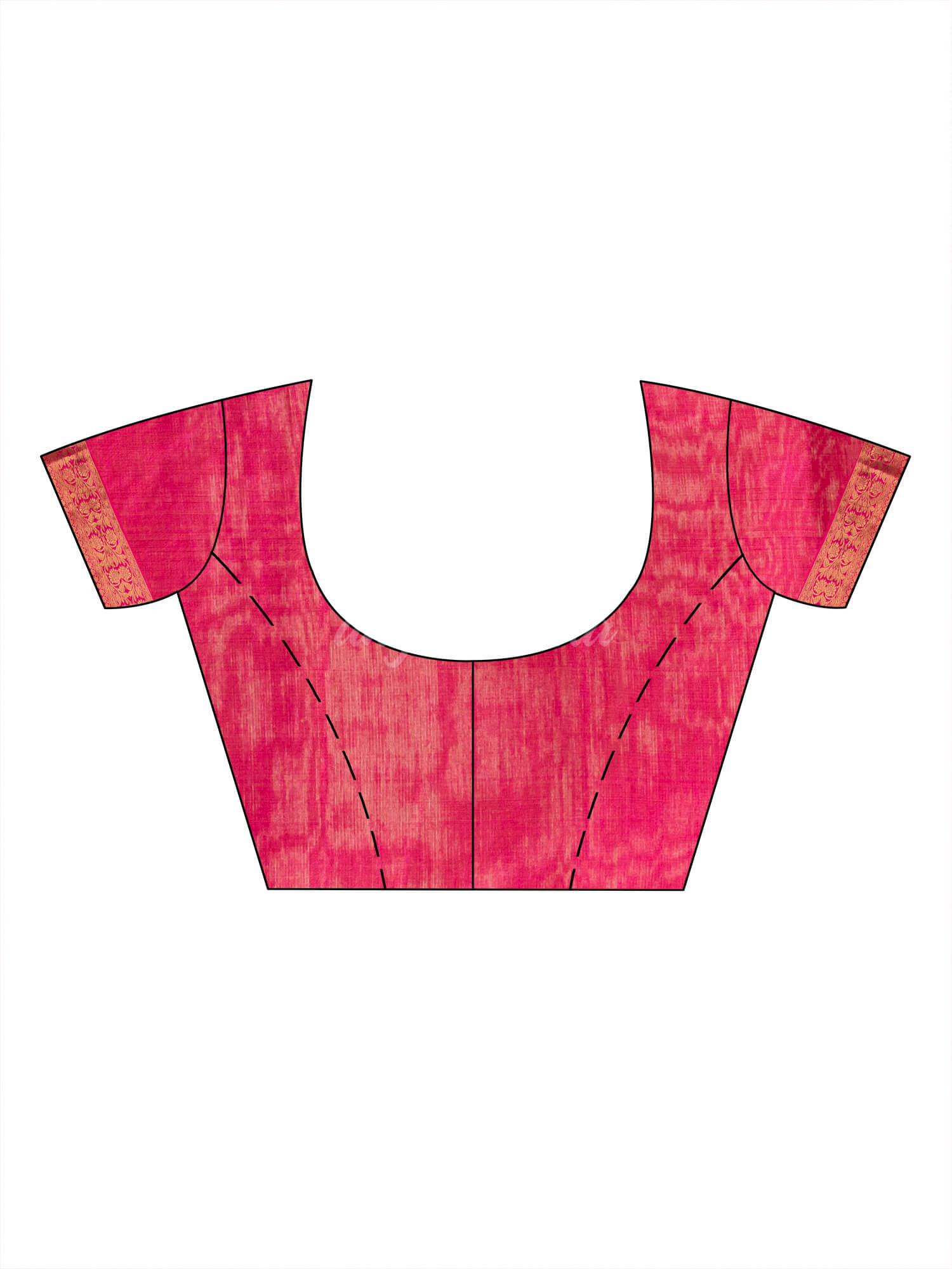 Bright Yellow art silk Muslin Jacquard Jamdani saree