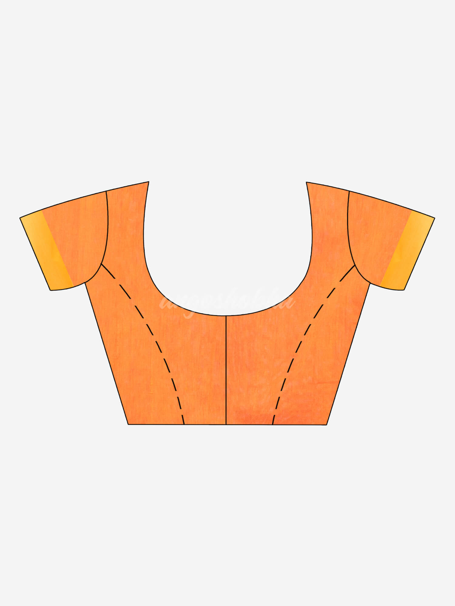 Rani cotton blend all body laptop motive with pallu yellow jamdani saree