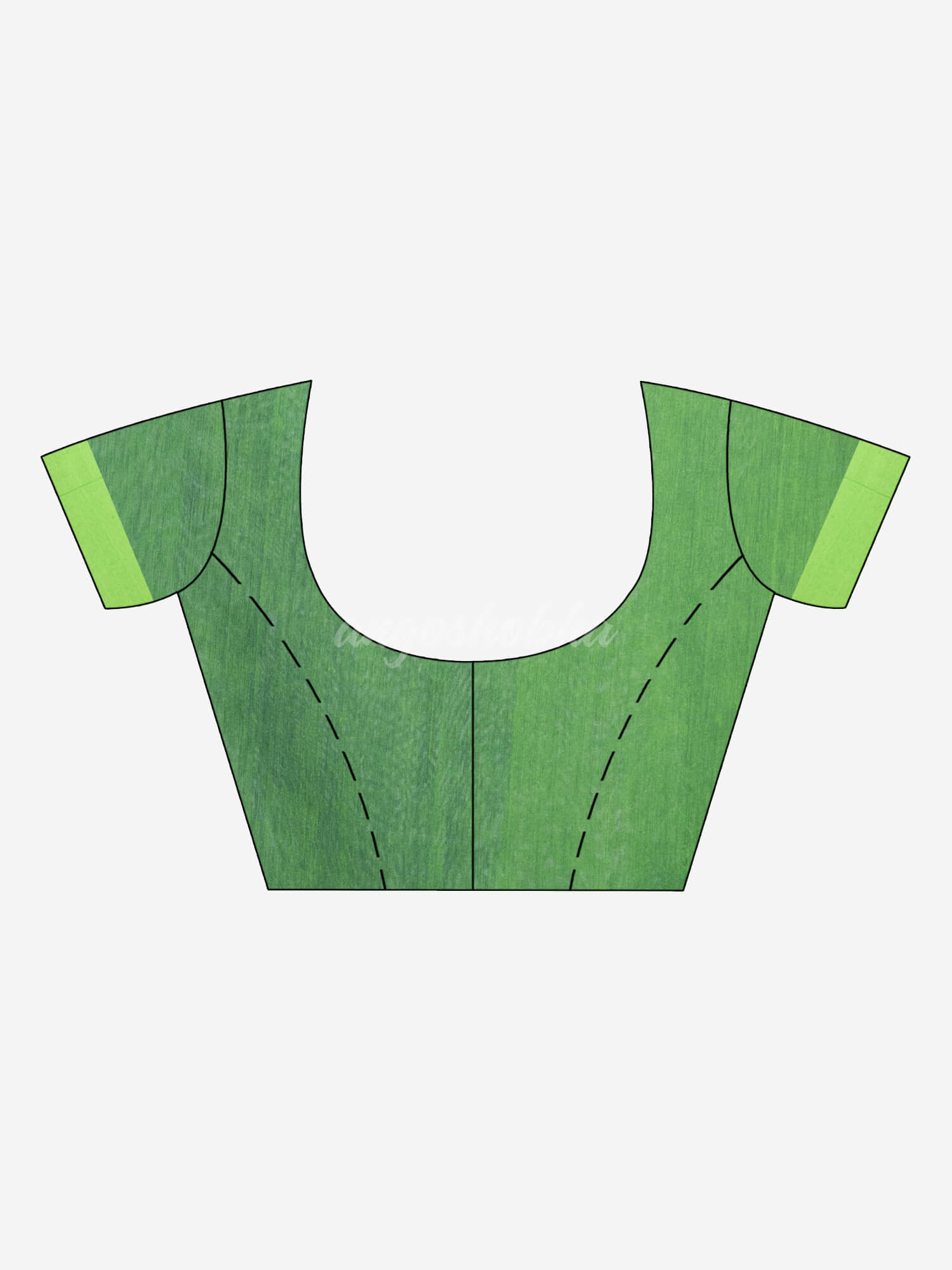 Royal blue cotton blend all body motive with green pallu jamdani saree