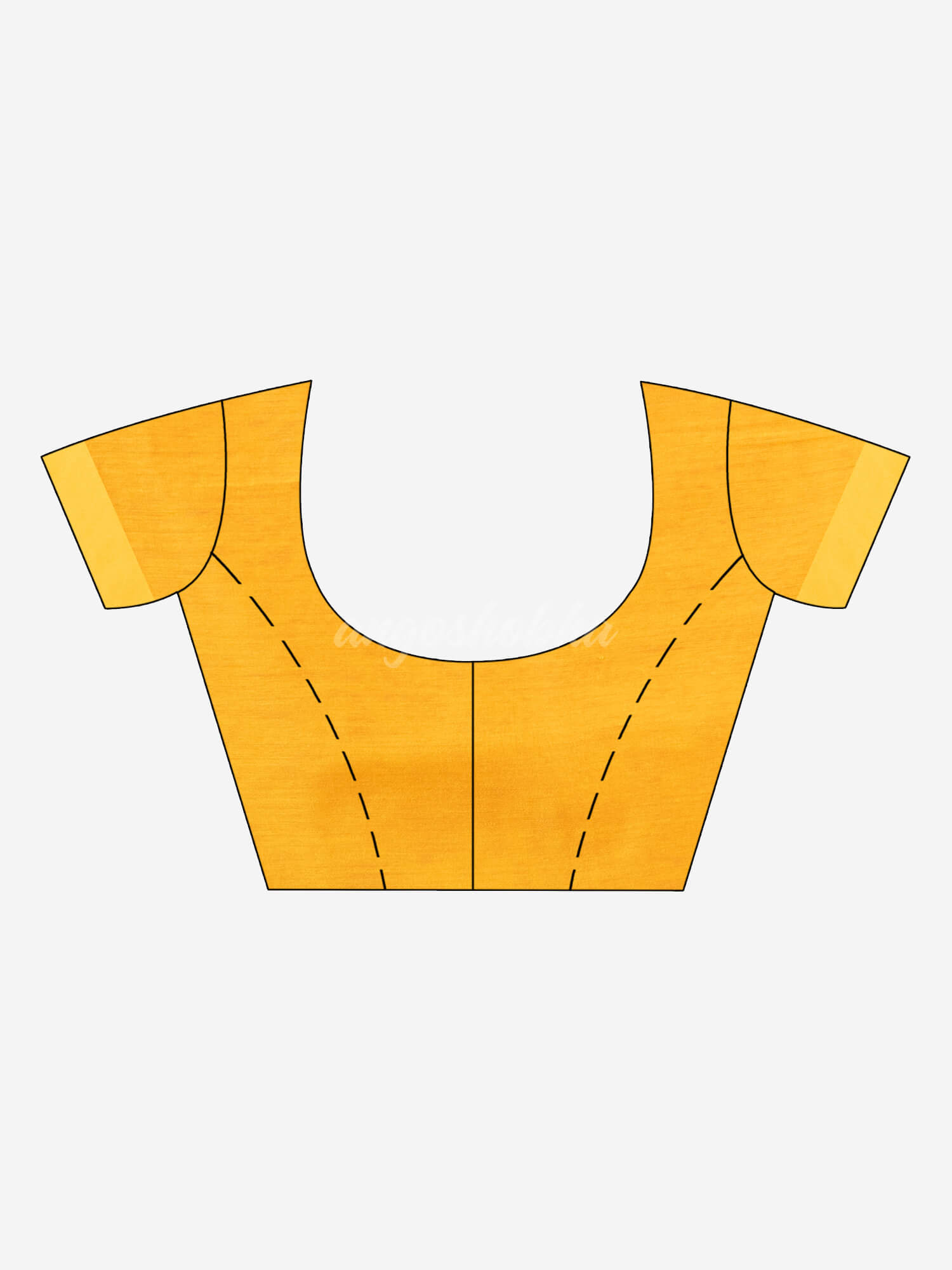 Red cotton blend all body arrow motive with Yellow pallu jamdani saree