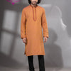 Mustard Cotton Men's Punjabi