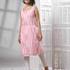 Pink Cotton Bengal Handwoven Kurti