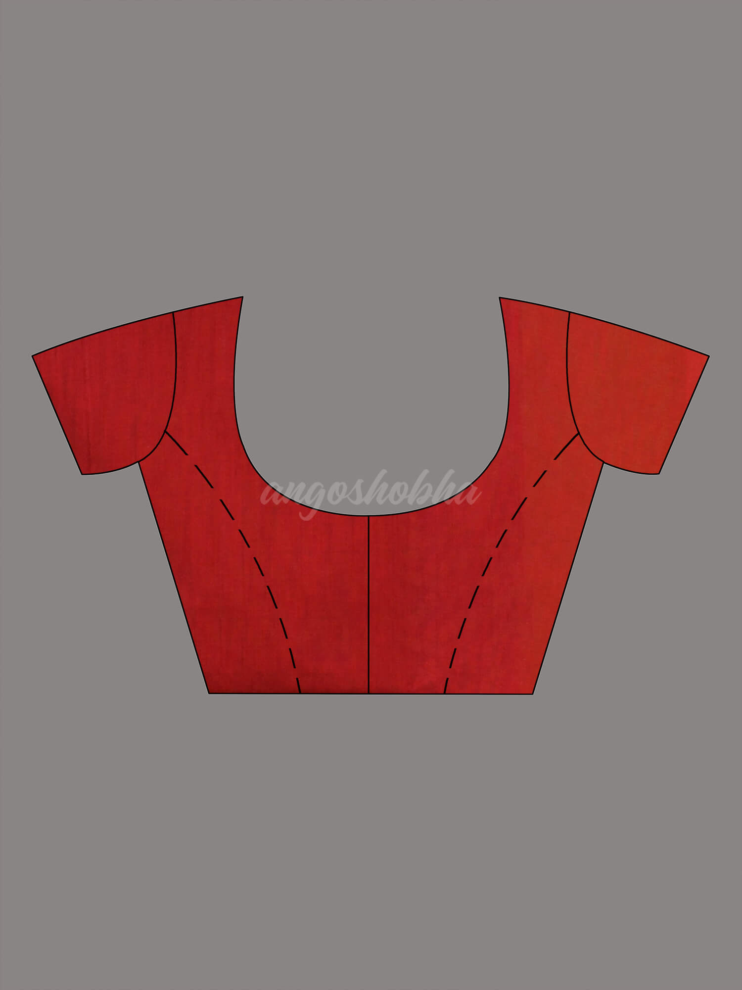 Yellow Cotton Blend With Red Pallu Handloom Saree