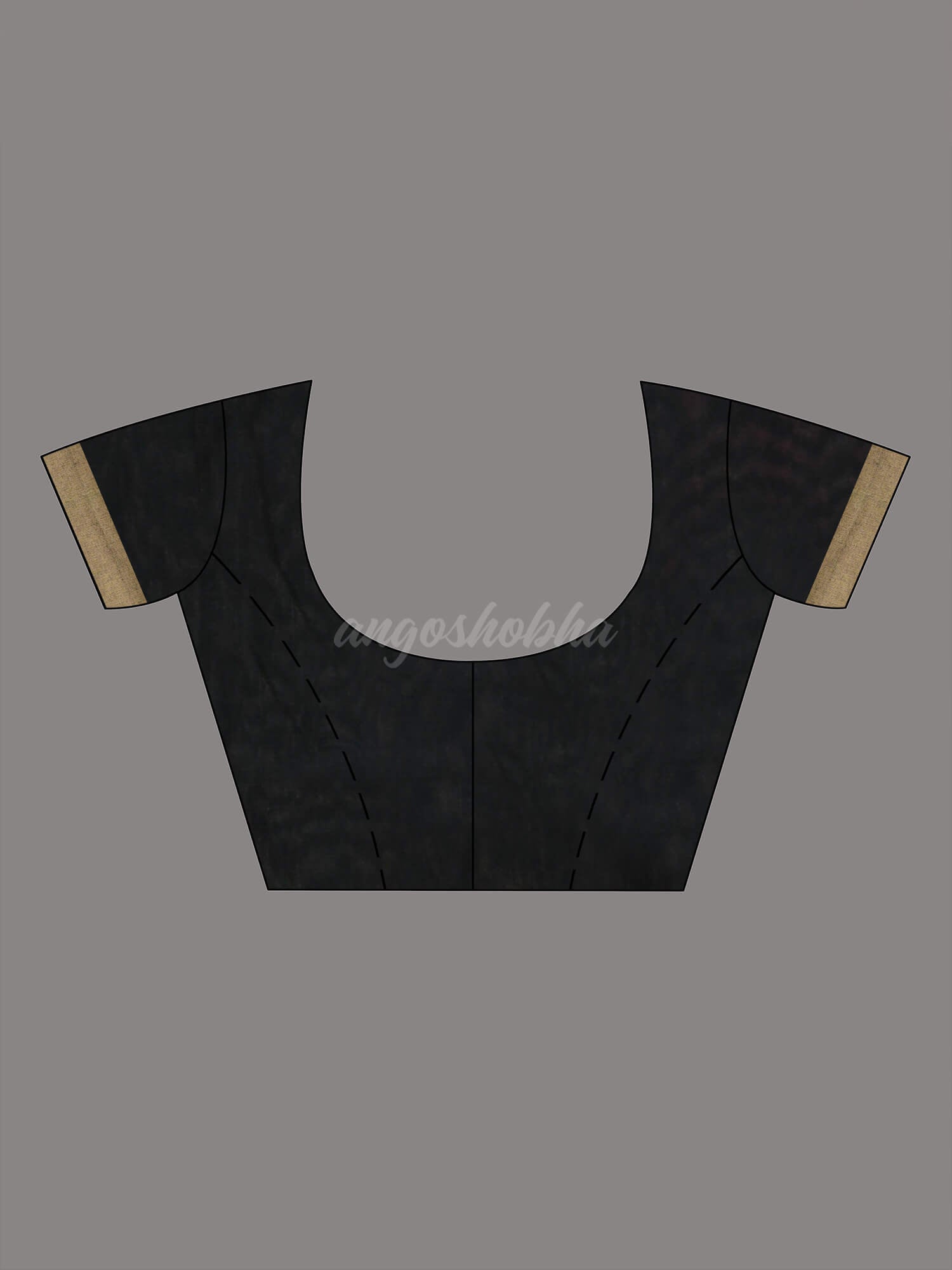 Beige Cotton Blend Jacquard Work Handloom Saree