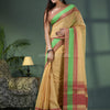 Lemon Cotton Jacquard Border Handloom Saree