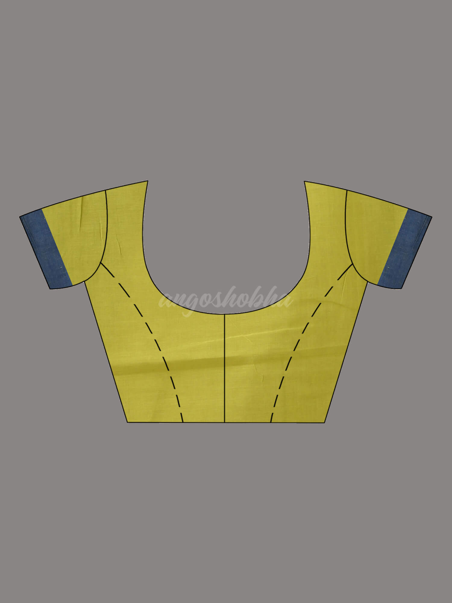 Lime Green Cotton Jacquard Border Handloom Saree