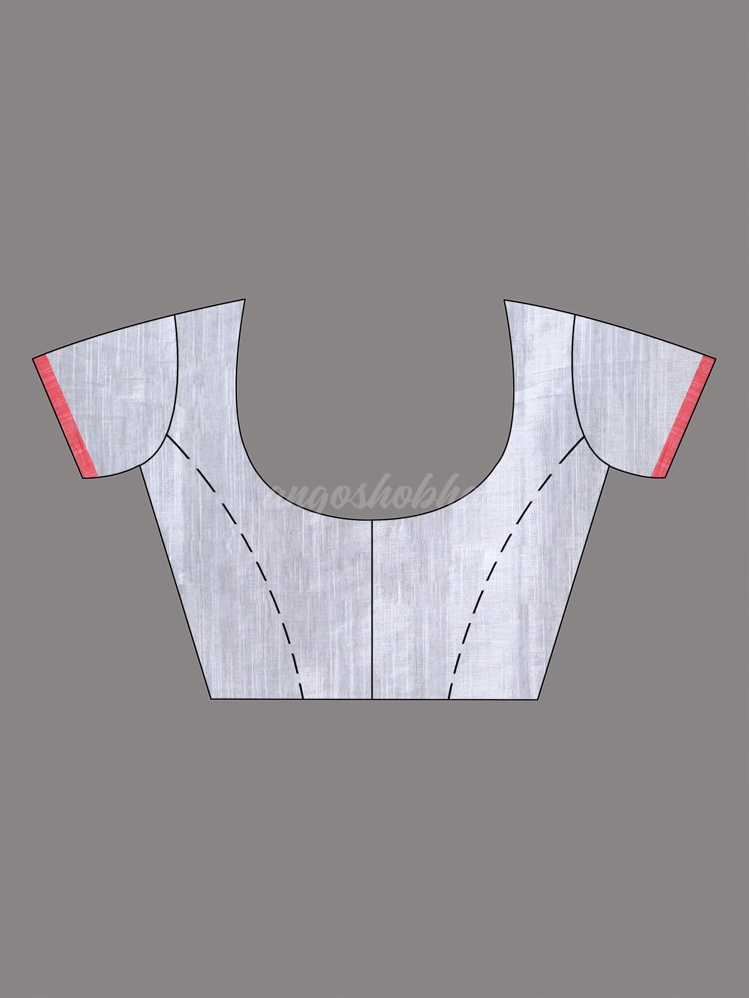 Silver Zari Cotton All Body Kantha Buti Handloom Tissue Saree