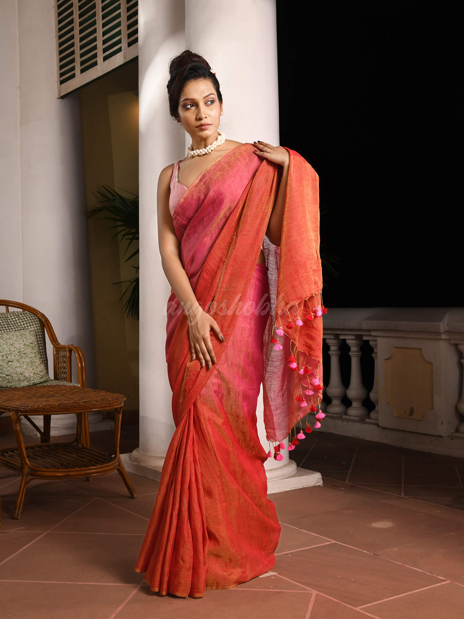 Explore timeless designs in tissue silk sarees 